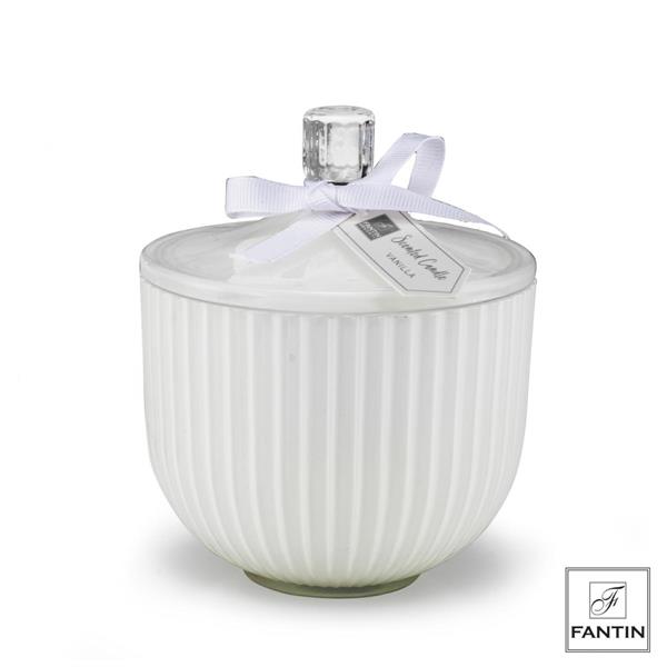 CERA PROFUMATA BIANCA CM. Ø11 H13 Fantin