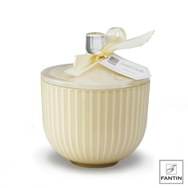 CERA PROFUMATA CREMA CM. Ø11 H13 Fantin