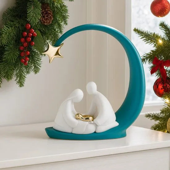 BONGELLI PREZIOSI Natività Sacra Famiglia Presepe Moderno Cometa