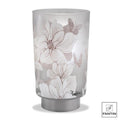 Fantin Argenti LAMPADA VETRO FIORI E FARFALLE CM. Ø12 H20.5