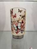 Fantin Argenti LAMPADA VETRO Farfalle in volo  CM. Ø12 H20.5