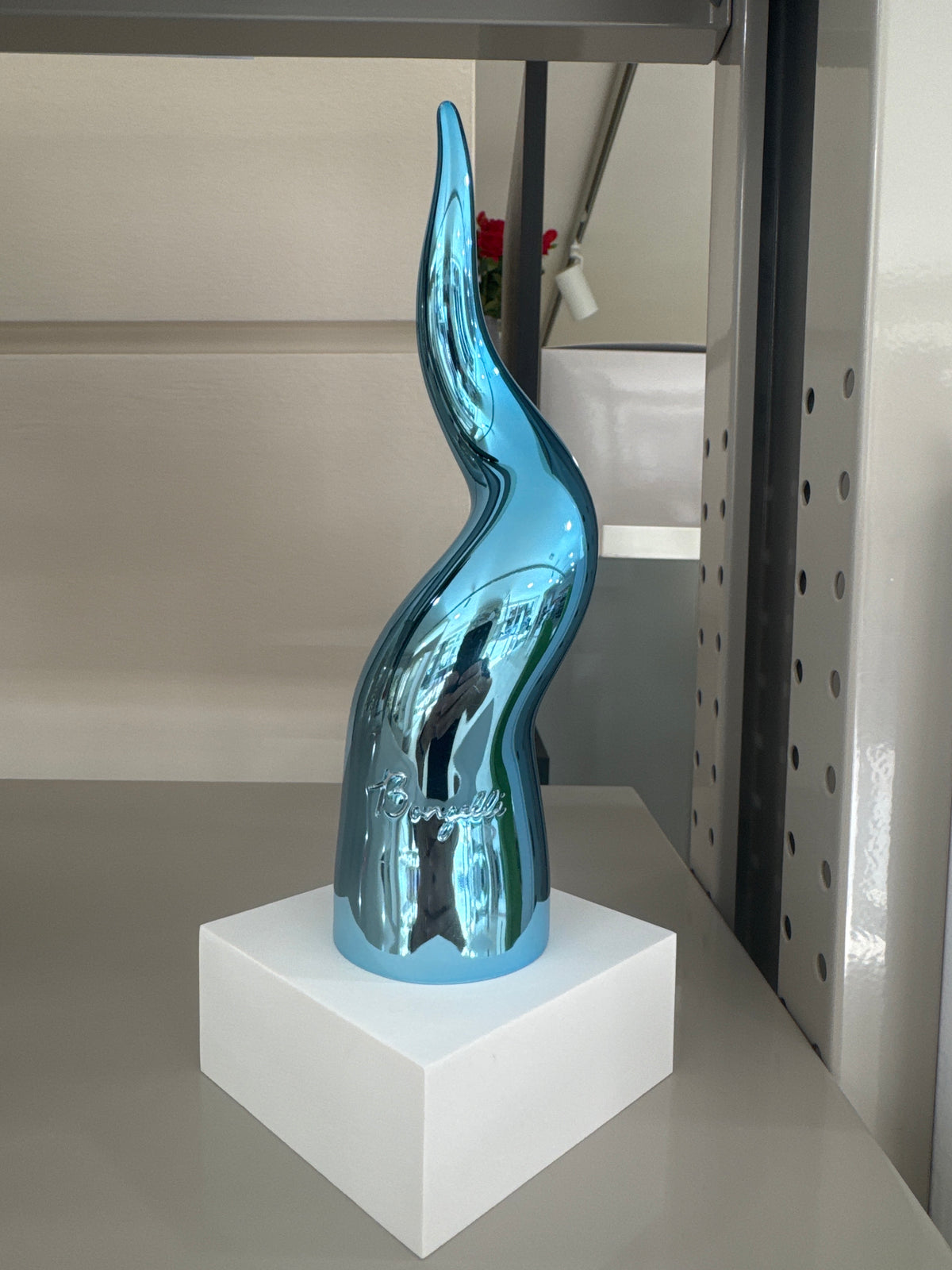 Bongelli Preziosi Corno Base Bianca h 23 Blu