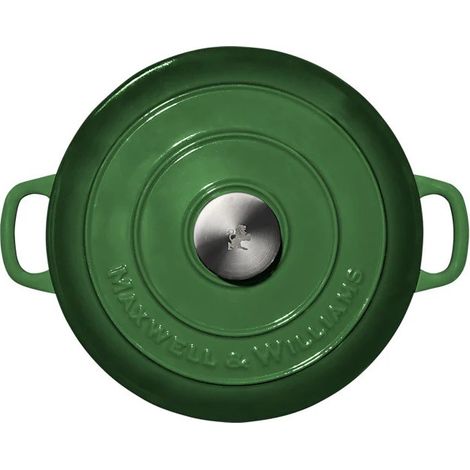 Maxwell & Williams Cast Iron Tegame Brasiera Verde  27 cm