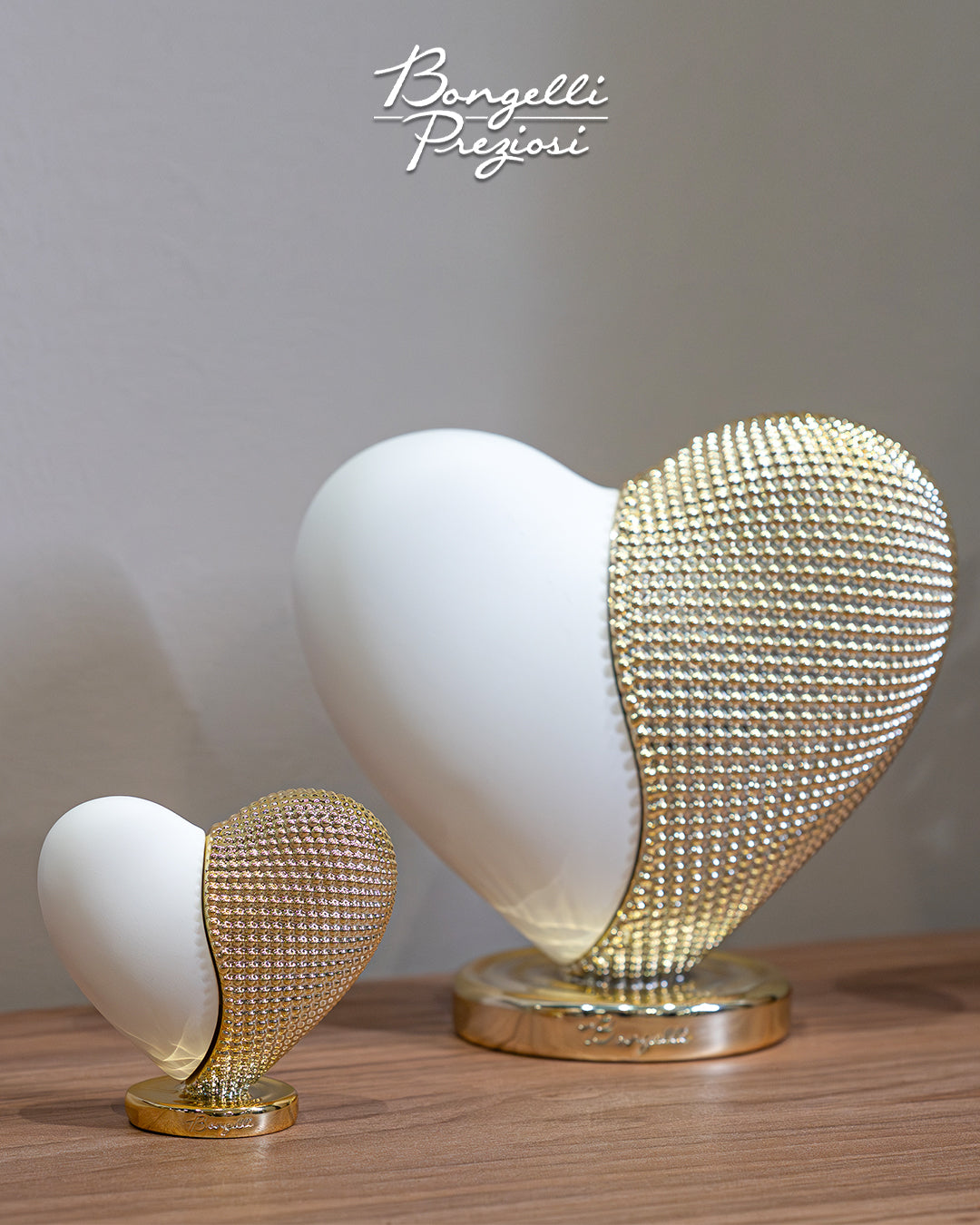 Bongelli Preziosi Cuoricini  Bicolore Bianco oro