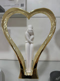 Bongelli Preziosi Coppia cuore Bianca oro