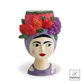 VASO VOLTO FRUTTA MELOGRANO CM.16,6X11,7XH24,5 Fantin