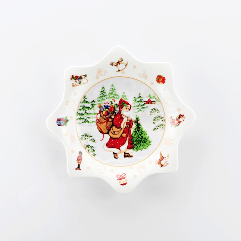 Vassoio Natale 20 cm Xmas Weissestal