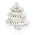 Weissestal Set 3 pezzi Antipastiera 39cm Toys Natale