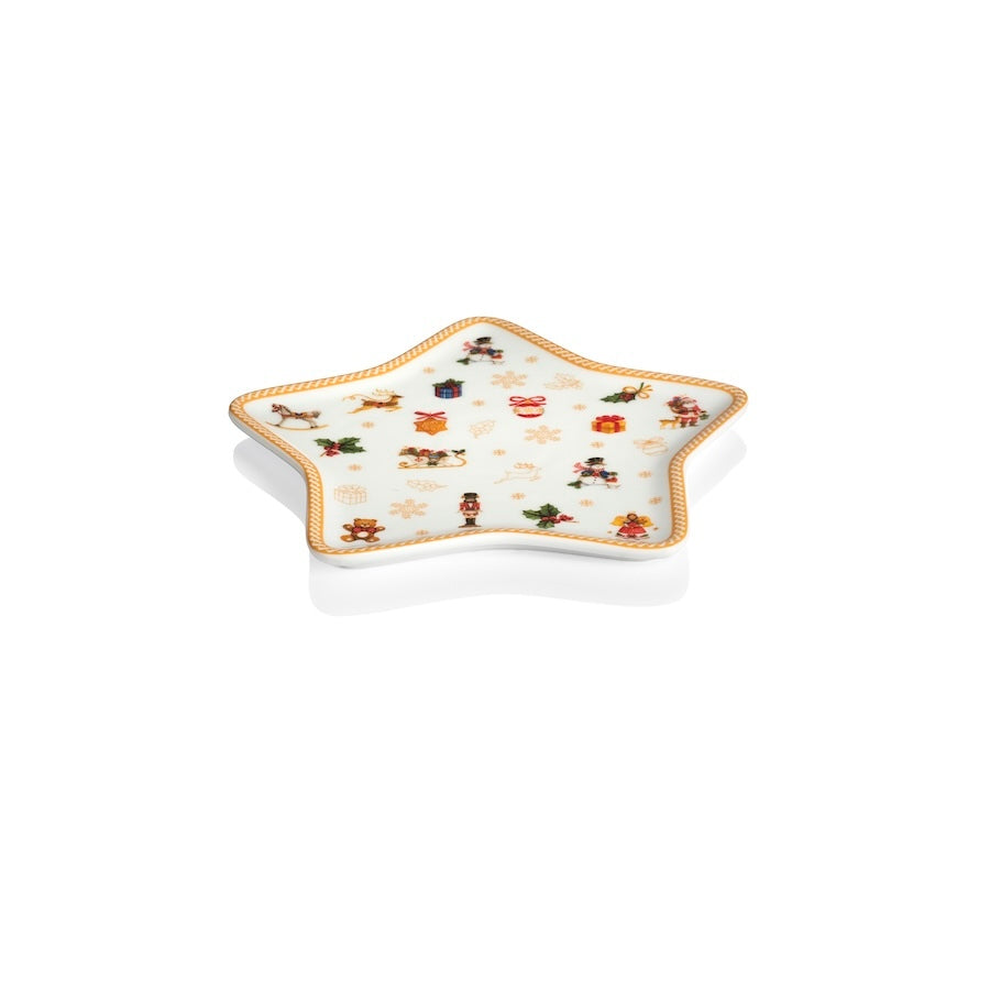 Weissestal Vassoio Stella 19cm Toys Natale