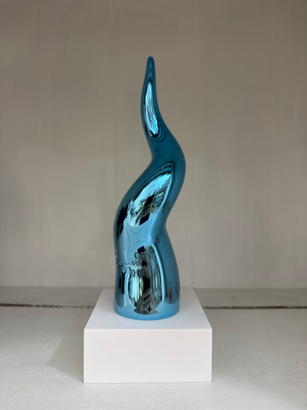 Bongelli Preziosi Corno Base Bianca h 17 Blu