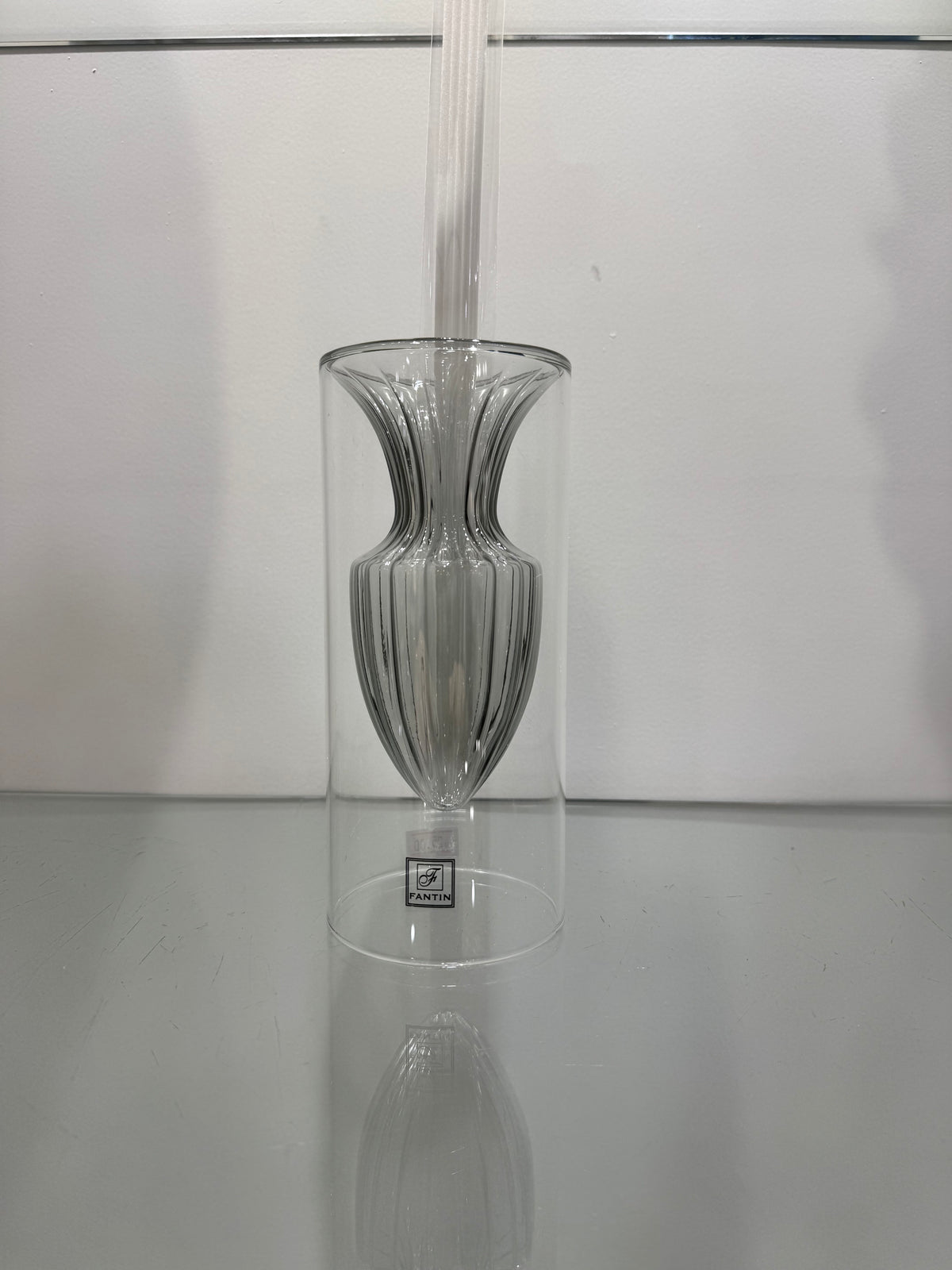Fantin Argenti Vaso e Profumatore Anfora Grigio