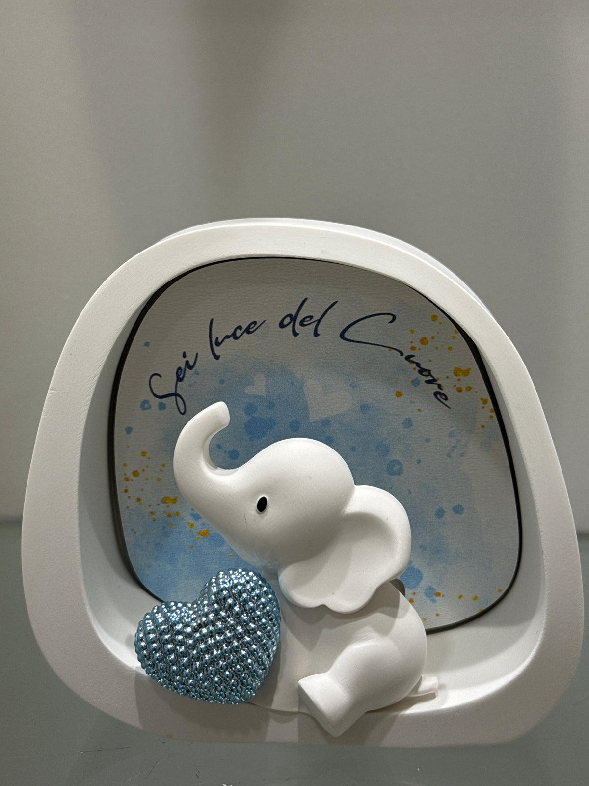 Bongelli Preziosi elefante Luce Celeste 12x11