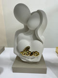 Bongelli preziosi Coppia Abbraccio con scritta Love