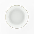 Piatto Fondo 20,5 cm Onix White Gold Line WEISSESTAL