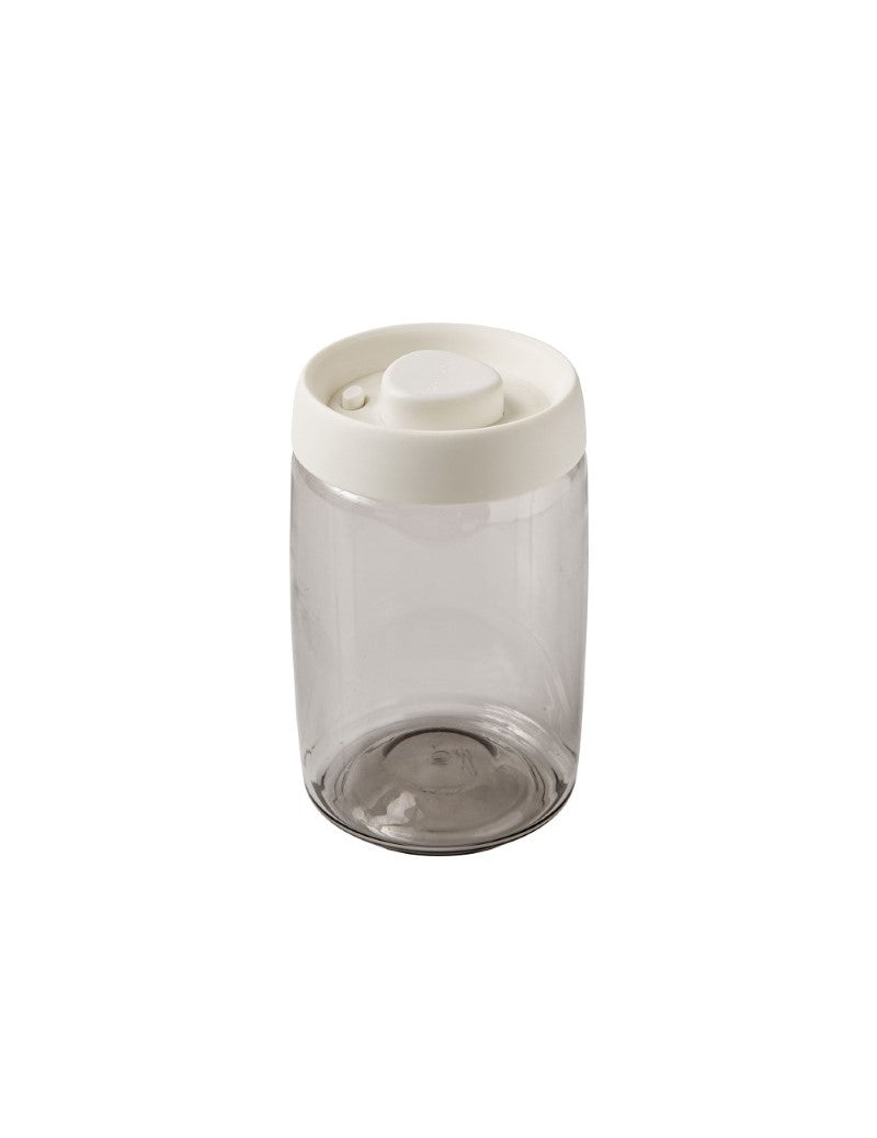 BARATTOLO ERMETICO/SOTTOVUOTO FUME/BIANCO PLASTICA BRANDANI 600gr