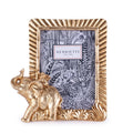 Henriette CORNICE ELEFANTI ORO cm. 20x25