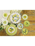 DECORATION LIMONI SET 4 PZ CERAMICA/SUGHERO BRANDANI