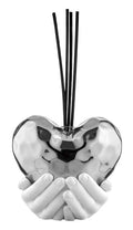 Bongelli preziosi piccolo profumatore in marmorino collezione Mani Cuore 11x10
