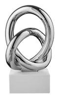 Bongelli preziosi piccola Scultura in marmorino collezione Nodi h 15
