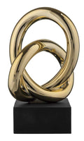 Bongelli preziosi piccola Scultura in marmorino collezione Nodi h 15