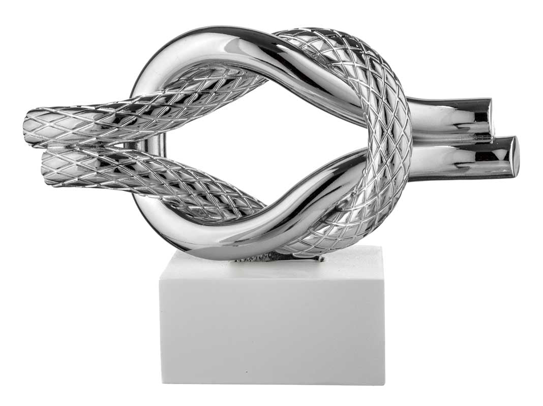 Bongelli preziosi piccola Scultura in marmorino collezione Nodi 15x12