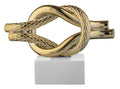 Bongelli preziosi piccola Scultura in marmorino collezione Nodi 15x12
