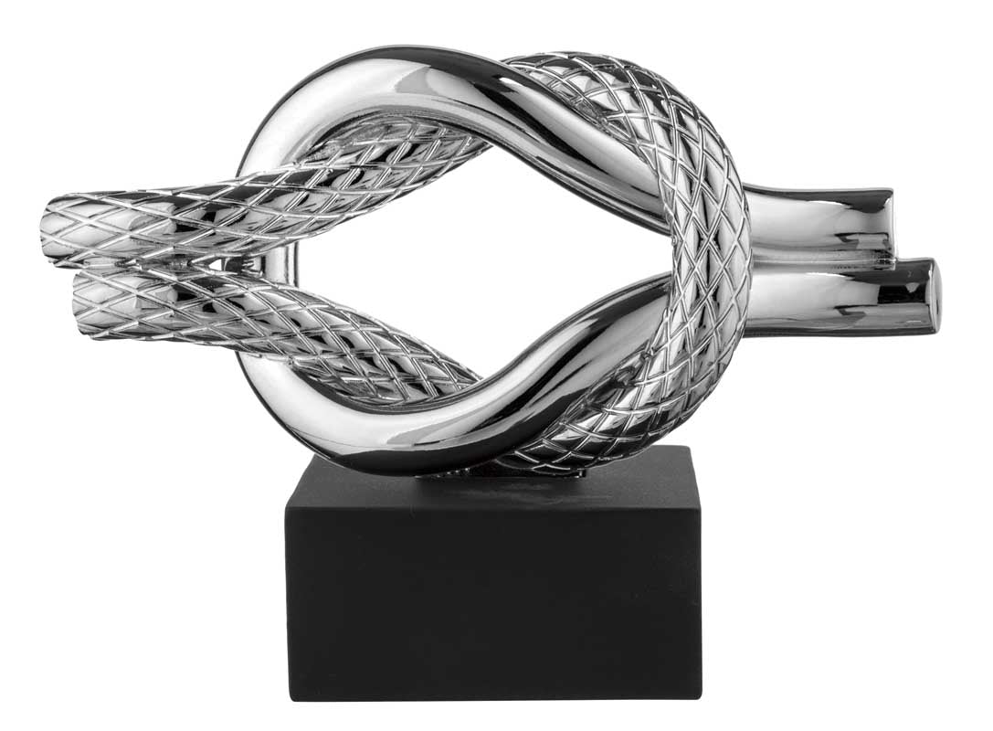 Bongelli preziosi piccola Scultura in marmorino collezione Nodi 15x12