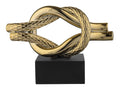 Bongelli preziosi piccola Scultura in marmorino collezione Nodi 15x12