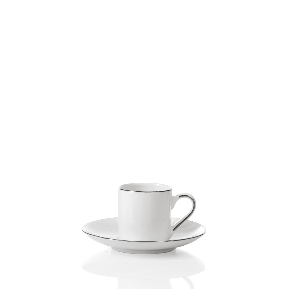Weissestal  set 2 tazze caffe' Domus Platin Line
