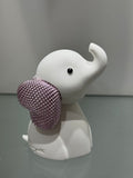 Bongelli Preziosi Elefante h 10 Bianco rosa