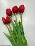 Fantin Argenti Composizione tulipani Rosso cm. 39