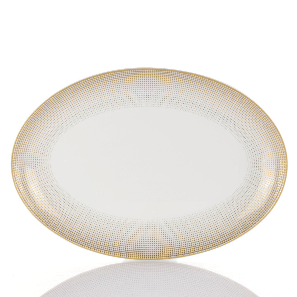 Ovale 36cm Vintage Gold - Luce Weissestal