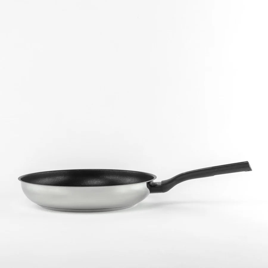 Padella moderna inox 18/10 interno Black Diamond Weissestal