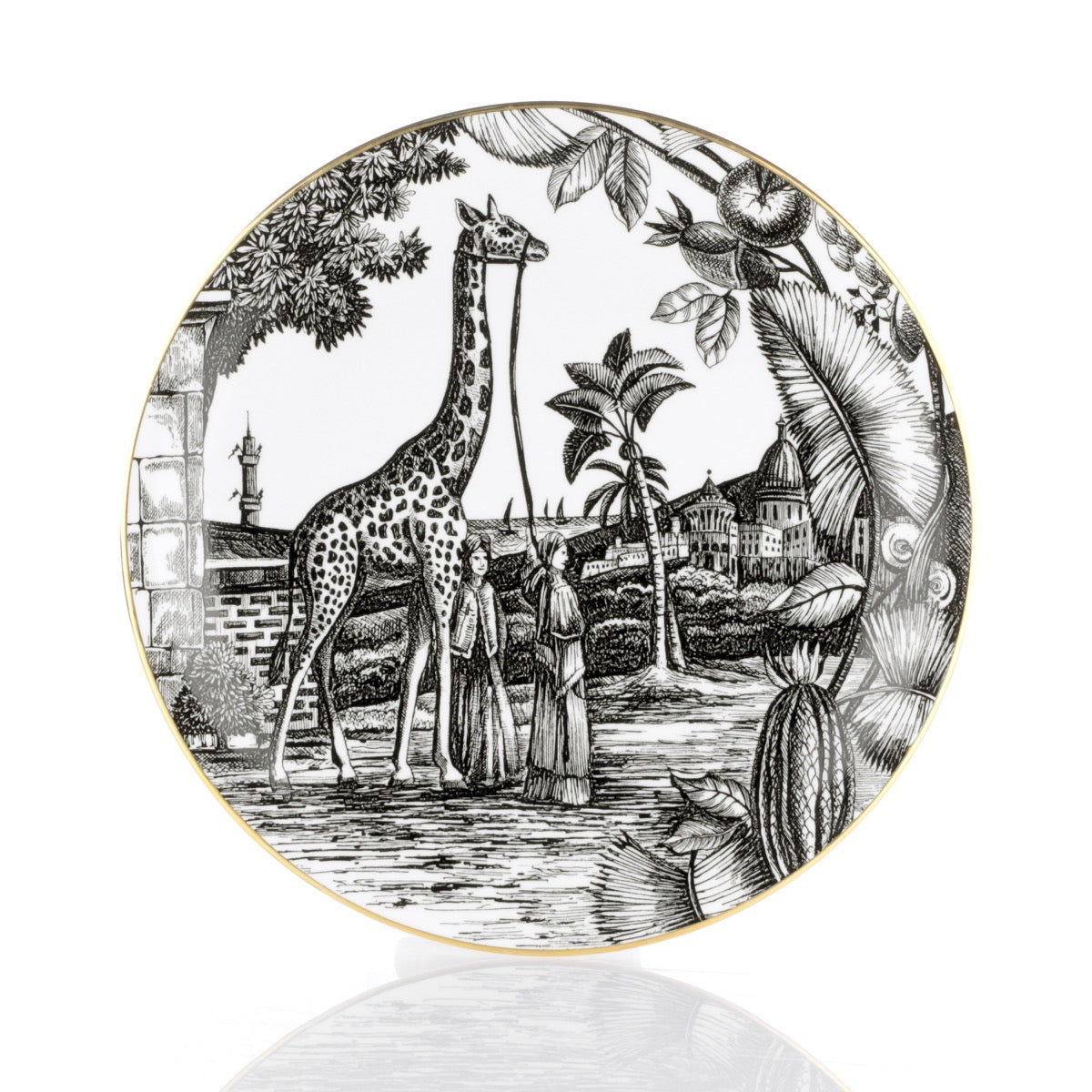Piatto Piano 27,5cm Sunset Safari Souvenirs de Voyage Weissestal