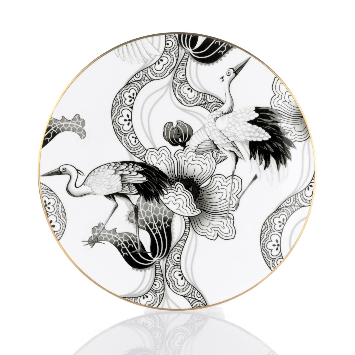 Piatto Piano 27,5cm Wing of Water Souvenirs de Voyage by Simone Guidarelli Weissestal