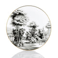 Piatto Piano 27,5cm Imperial Garden Souvenirs de Voyage by Simone Guidarelli Weissestal