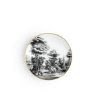 Set 2 P.Pane 17cm imperial Garden S.Voyage Weissestal
