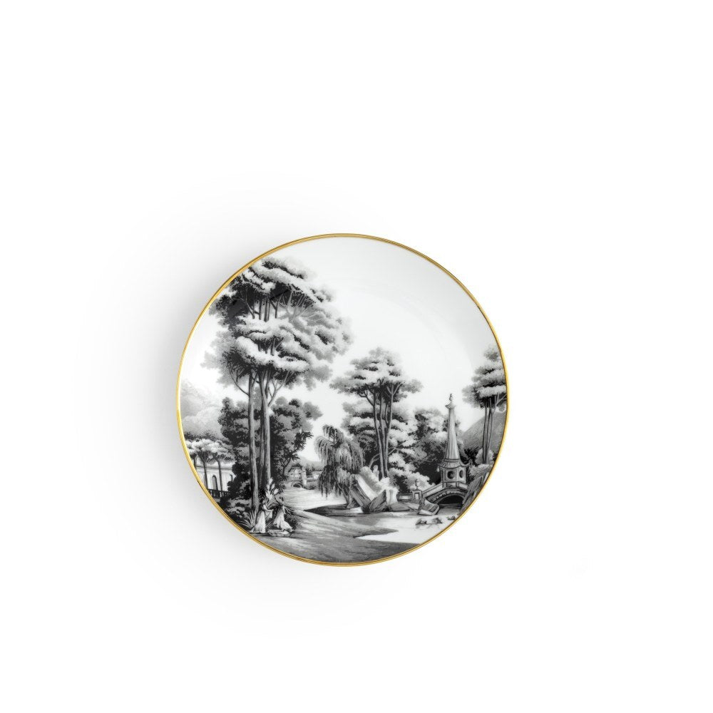 Set 2 P.Pane 17cm imperial Garden S.Voyage Weissestal