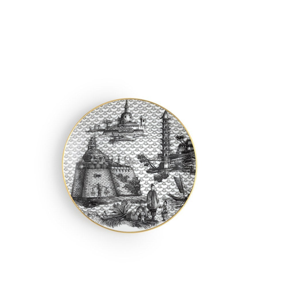Set 2 P.Pane 17cm Oriental Dream S.Voyage Weissestal