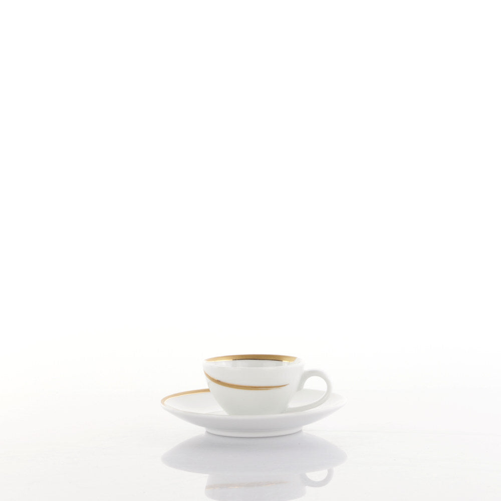 Set 2 Tazze Caffè cp Vintage Gold - Shiro Weissestal