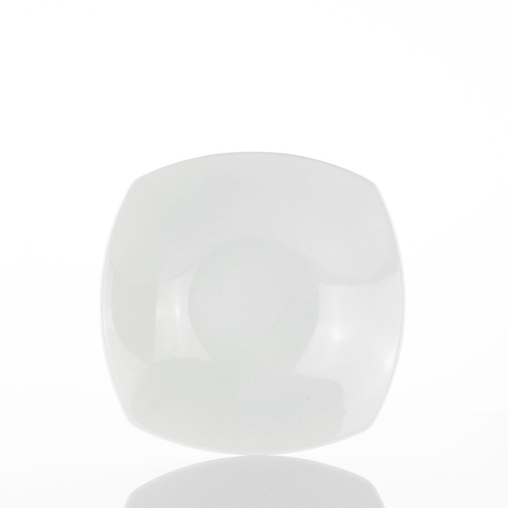 Piatto fondo cm 20.5 Square-O White Weiss weissestal