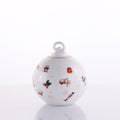 Palla di Natale Grande da tavolo 12xh14cm Gift Natale Weissestal