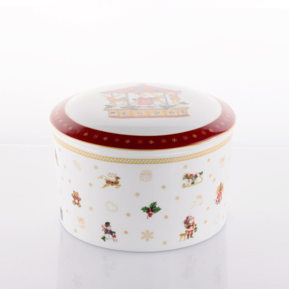 Biscottiera 22cm Gift Natale Weissestal