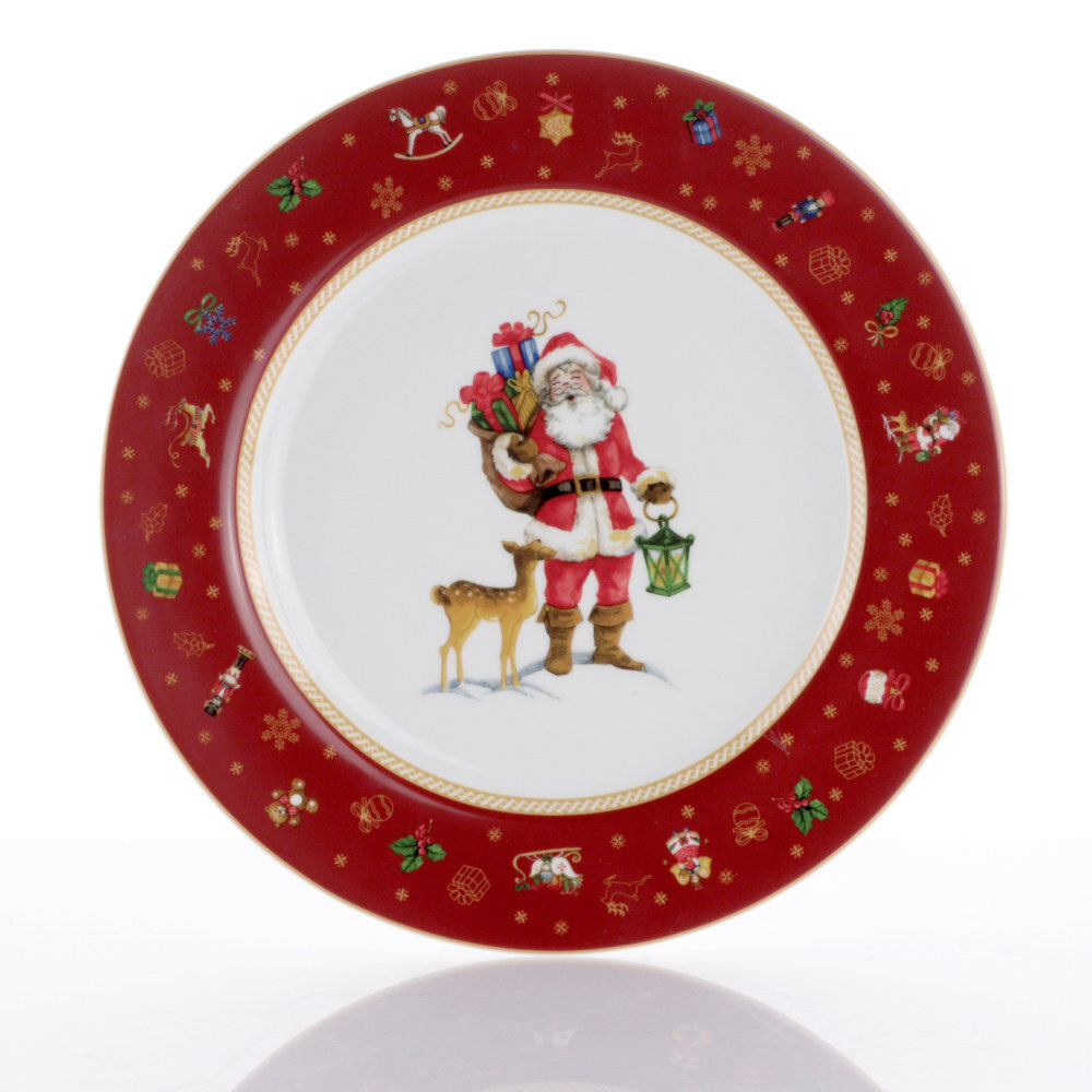 Piatto Tondo 31cm Winter Gift Natale Weissestal