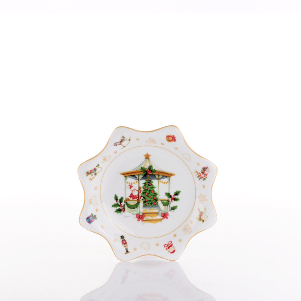 Vassoio Natale 20cm Gift Natale Weissestal