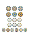 SERVIZIO PIATTI PORCELLANA NEW BONE CHINA 18 PZ MEDICEA BRANDANI