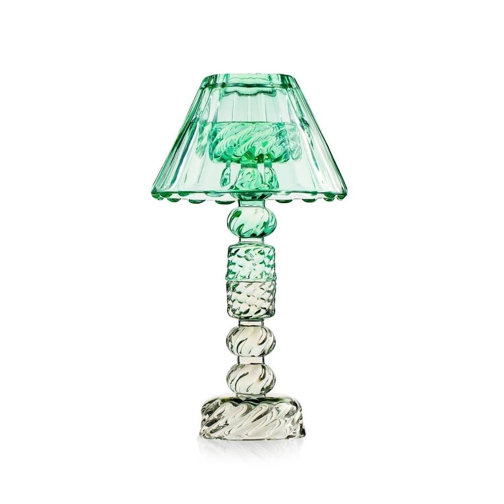 Candeliere GR con paralume tiffany 14,5x14,5x26 cm Luxor