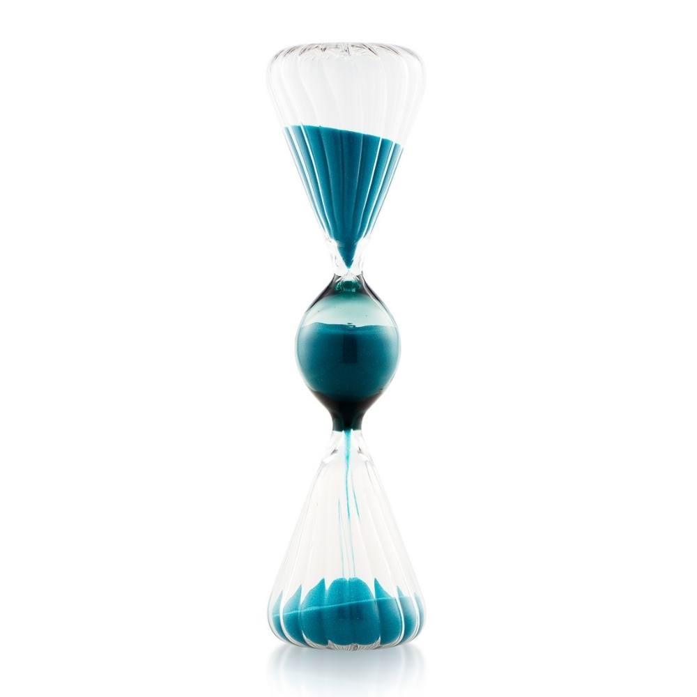 Clessidra con pallina verde 7,3x27 cm Momentum Emo