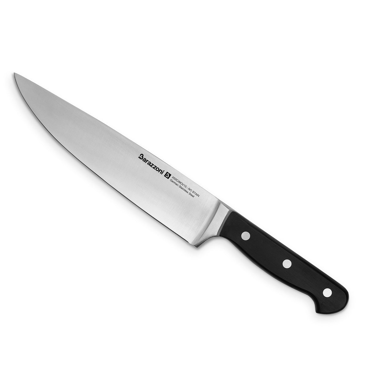 Coltello chef in acciaio inox Barazzoni