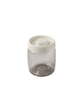 BARATTOLO ERMETICO/SOTTOVUOTO FUME/BIANCO PLASTICA BRANDANI 1kg